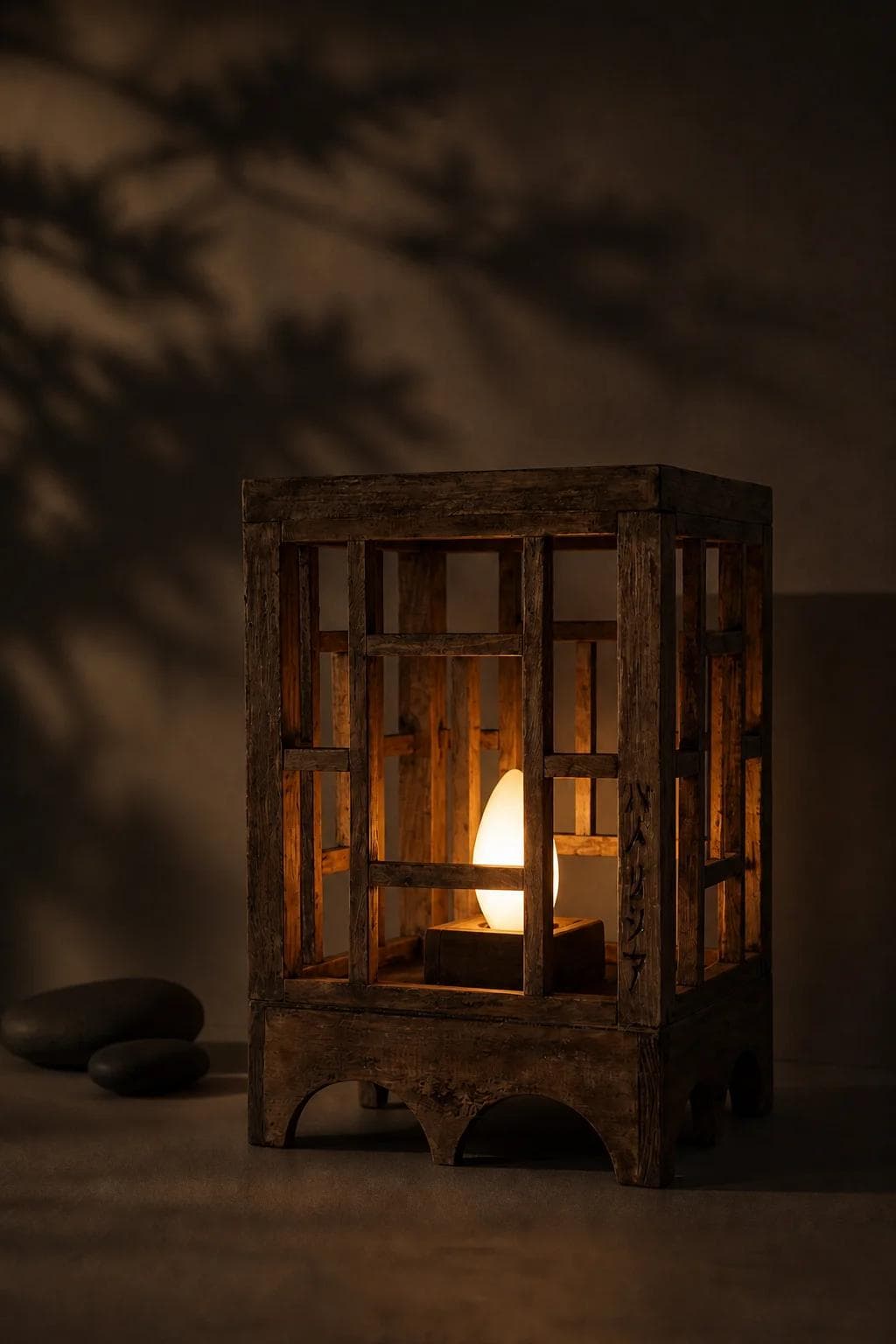 "Yūgen" Andon Lanpara iluminado