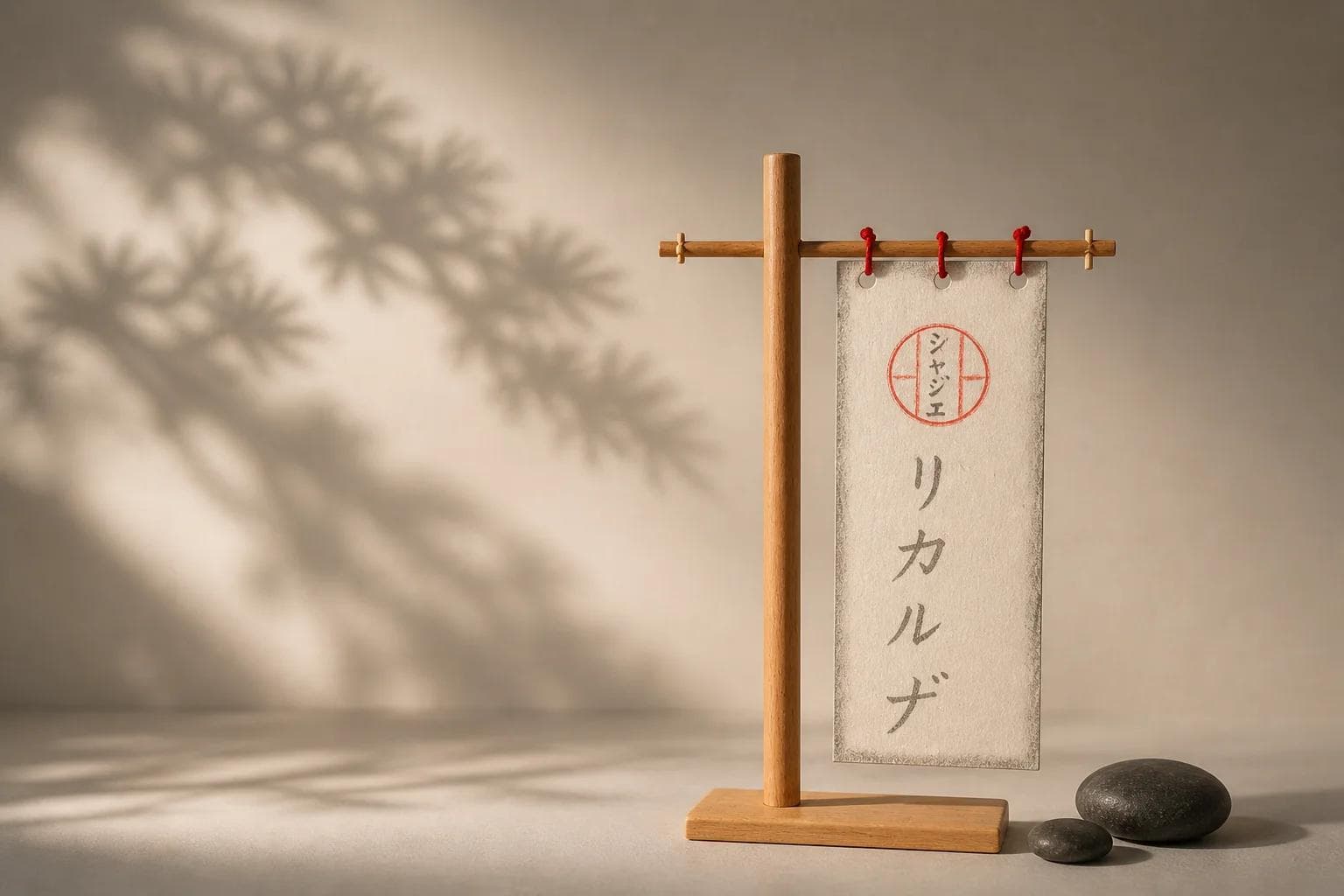 Estandarte Kakemono de Sobremesa (Personalizable)